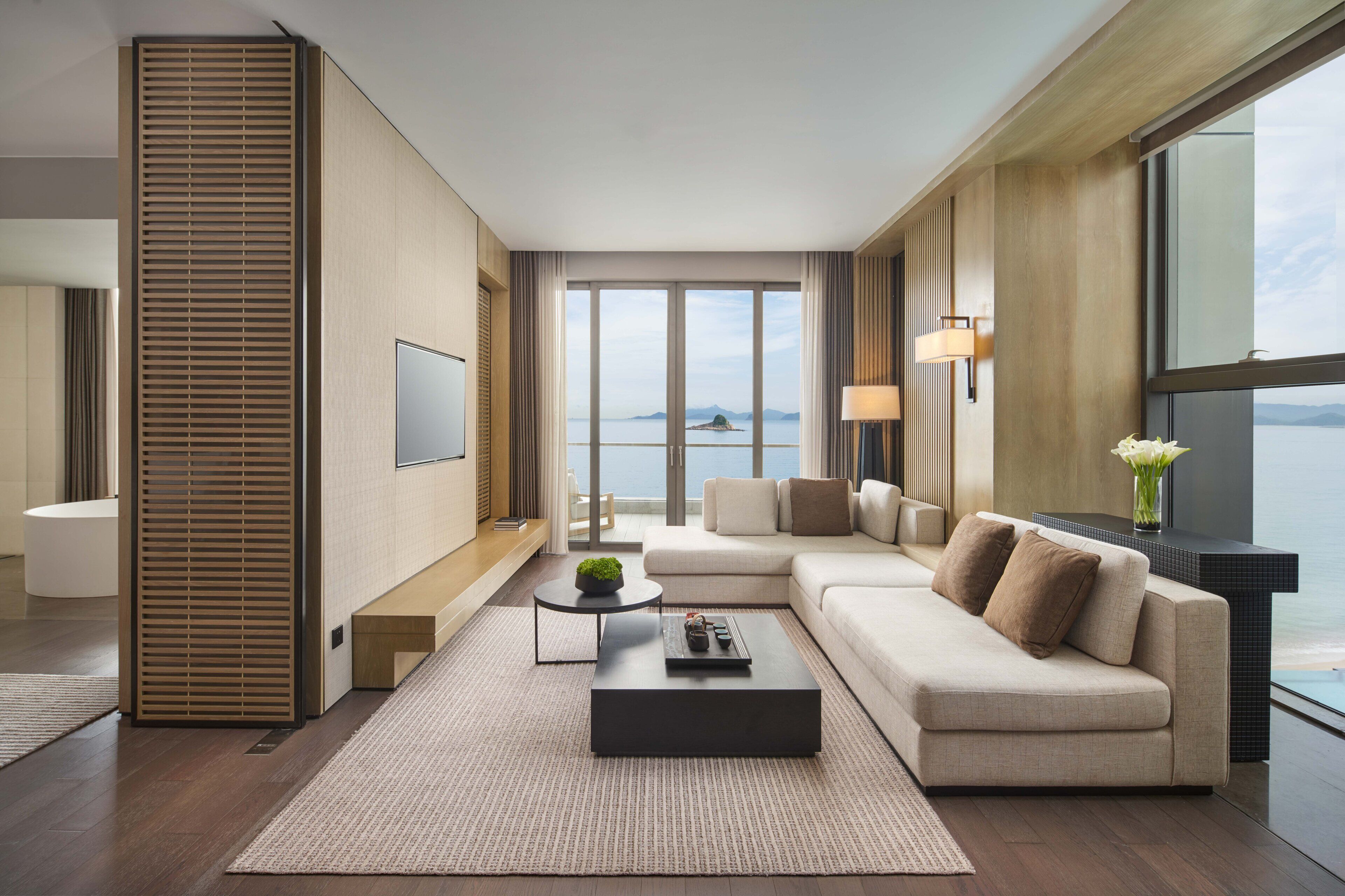 Suite, 1 Bedroom, Club Lounge Access, Ocean View | Premium bedding, down comforters, minibar, in-room safe