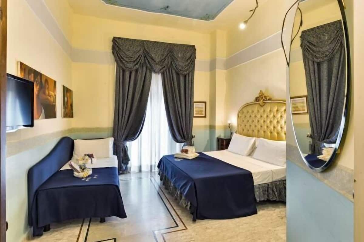 Biancheria da letto di alta qualità, minibar, una cassaforte in camera