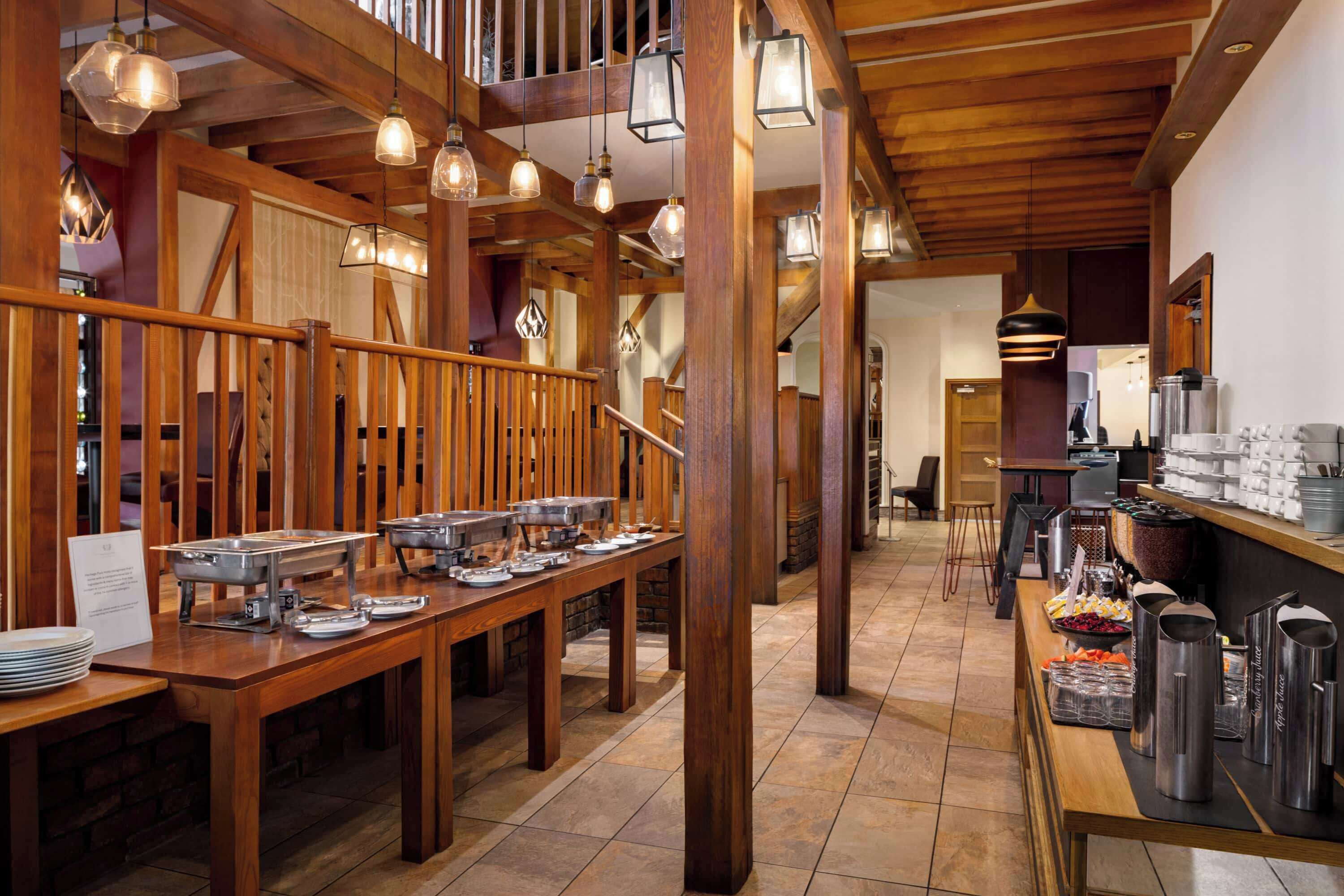 daily cooked-to-order breakfast (gbp 10.00 per person)