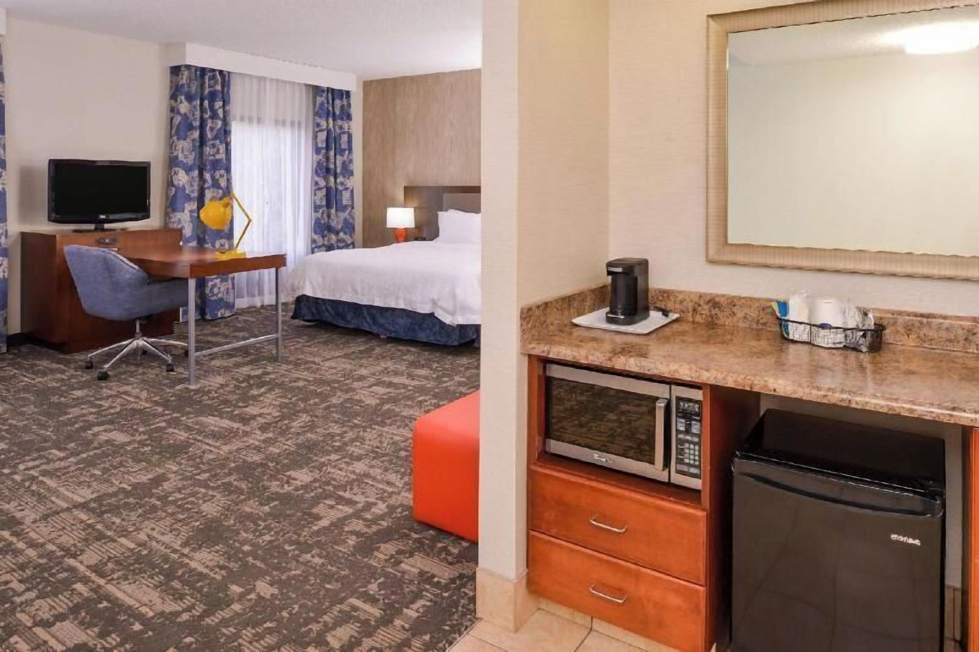 In-room safe, desk, iron/ironing board, free cribs/infant beds