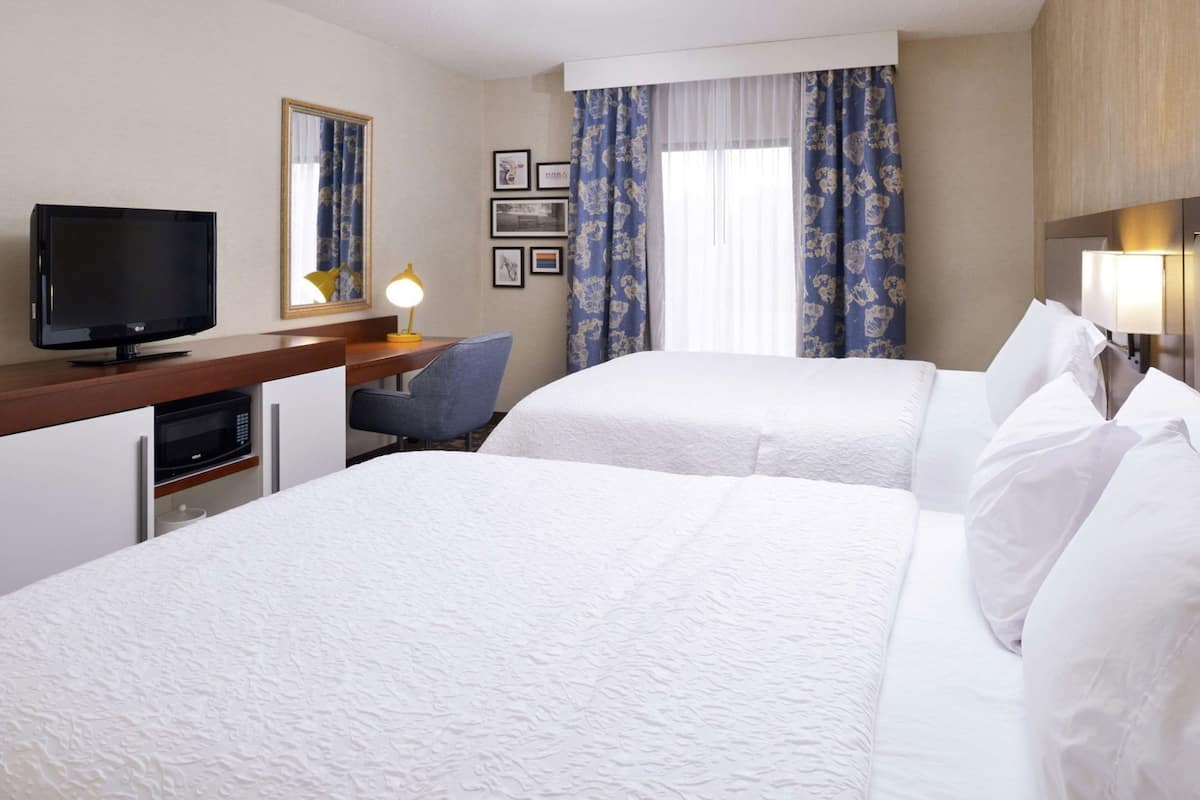In-room safe, desk, iron/ironing board, free cribs/infant beds