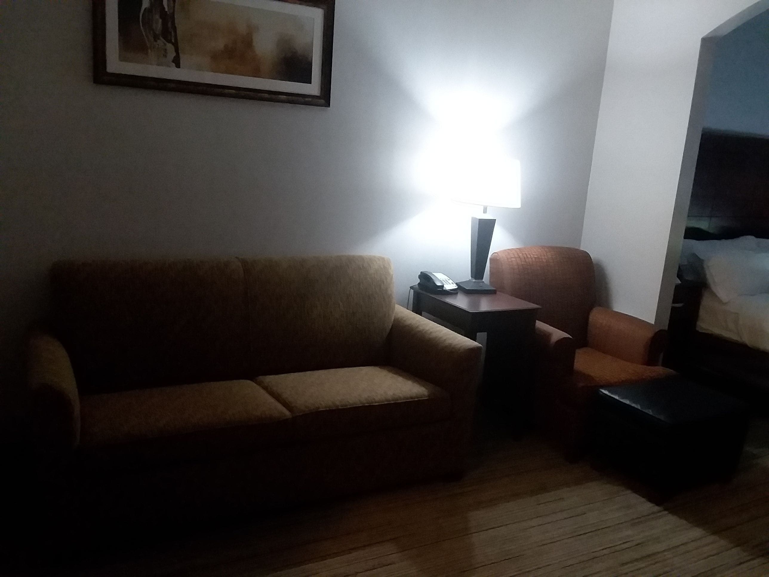 in-room safe, desk, blackout curtains, iron/ironing board