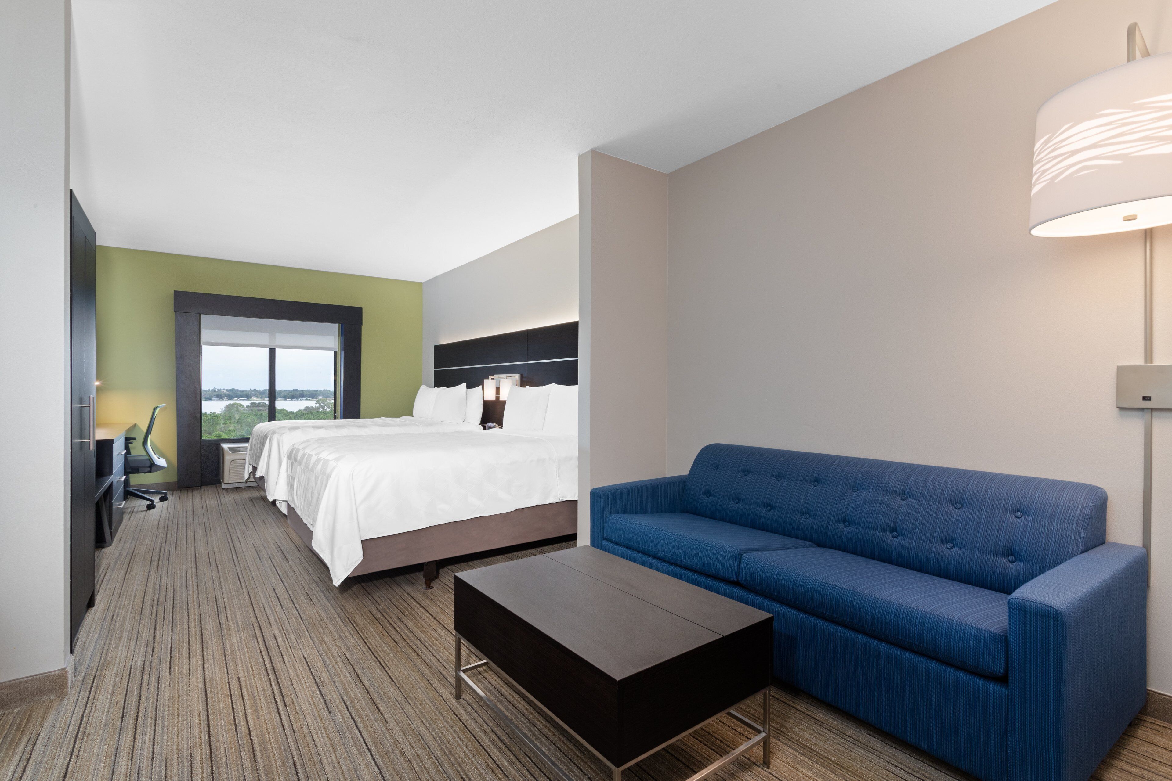 Suite, 1 Queen Bed, Accessible Bathtub | In-room safe, desk, blackout drapes, iron/ironing board