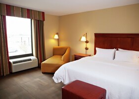 Room, 1 King Bed, Accessible, Non Smoking | Iron/ironing board, free wired internet, bed sheets, alarm clocks