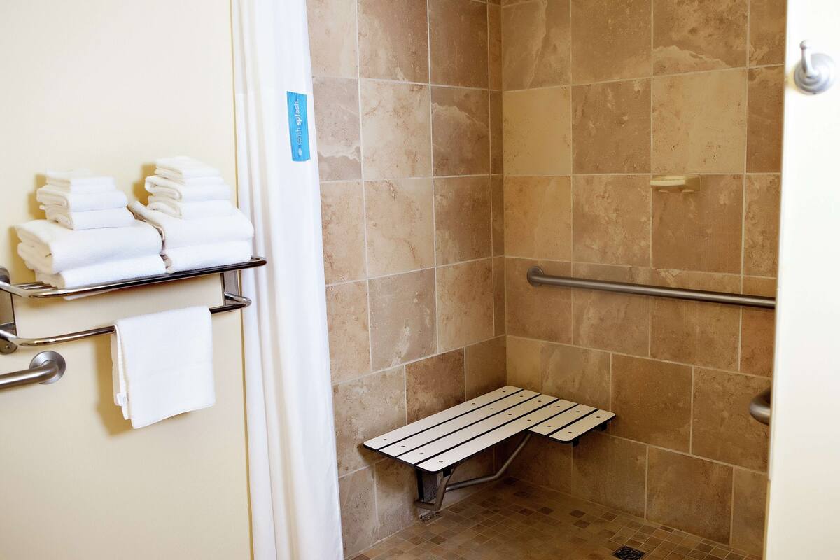 studio, accessible, non smoking | bathroom shower