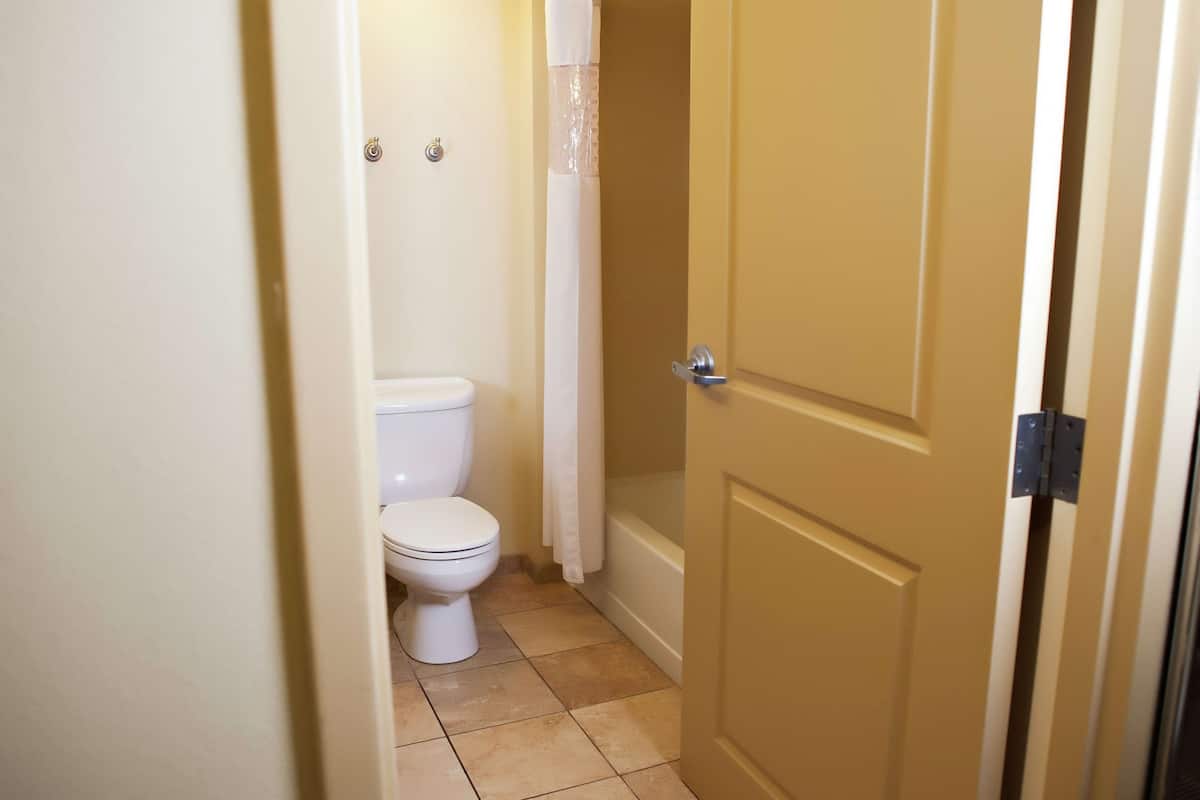 room, 2 queen beds, accessible, non smoking | bathroom | bathtub, hair dryer, towels