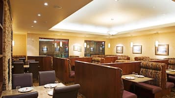 Breakfast, lunch and dinner served