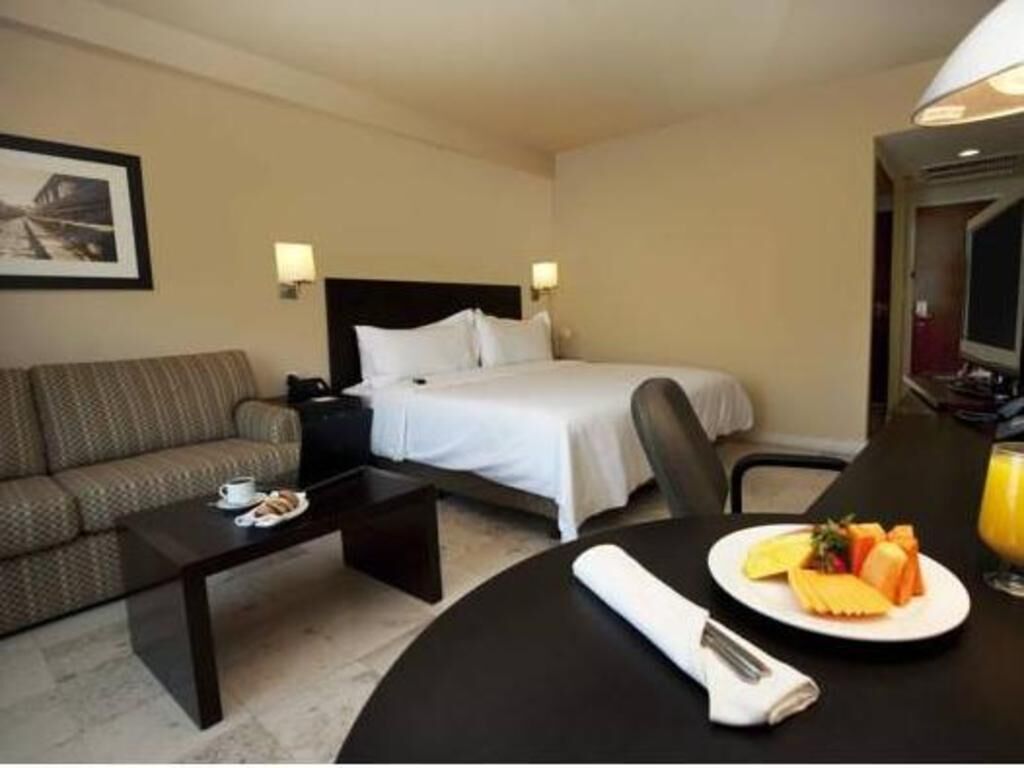 In-room safe, desk, laptop workspace, blackout drapes