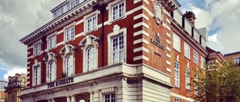 Façana frontal de l'allotjament