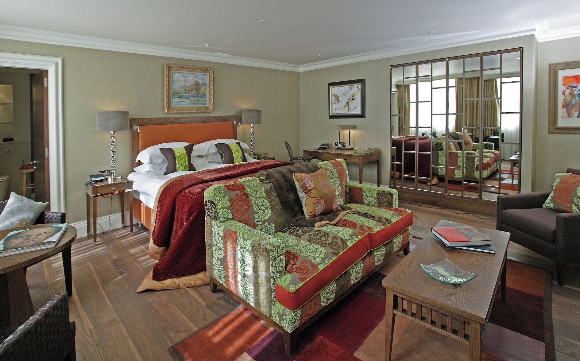 Suite, 1 King Bed (Roseate | Prime) | Egyptian cotton sheets, hypo-allergenic bedding, in-room safe