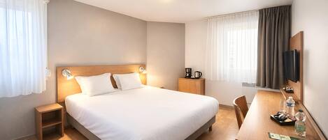 Literie de qualitĂ©, bureau, systĂšme dâinsonorisation