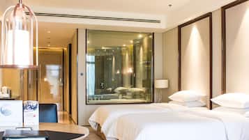 Minibar, in-room safe, individually decorated, desk