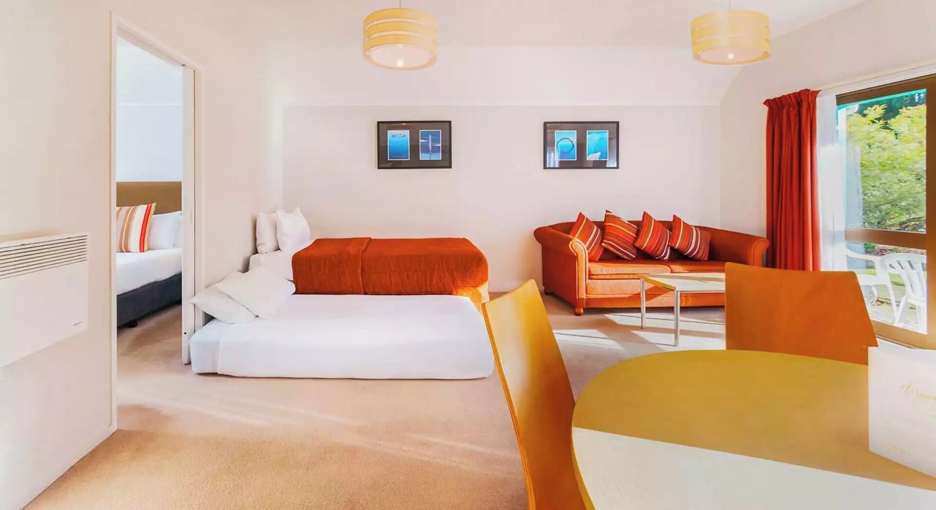 Villa - 1 sovrum | Värdeförvaringsskåp på rummet och strykjärn/strykbräda