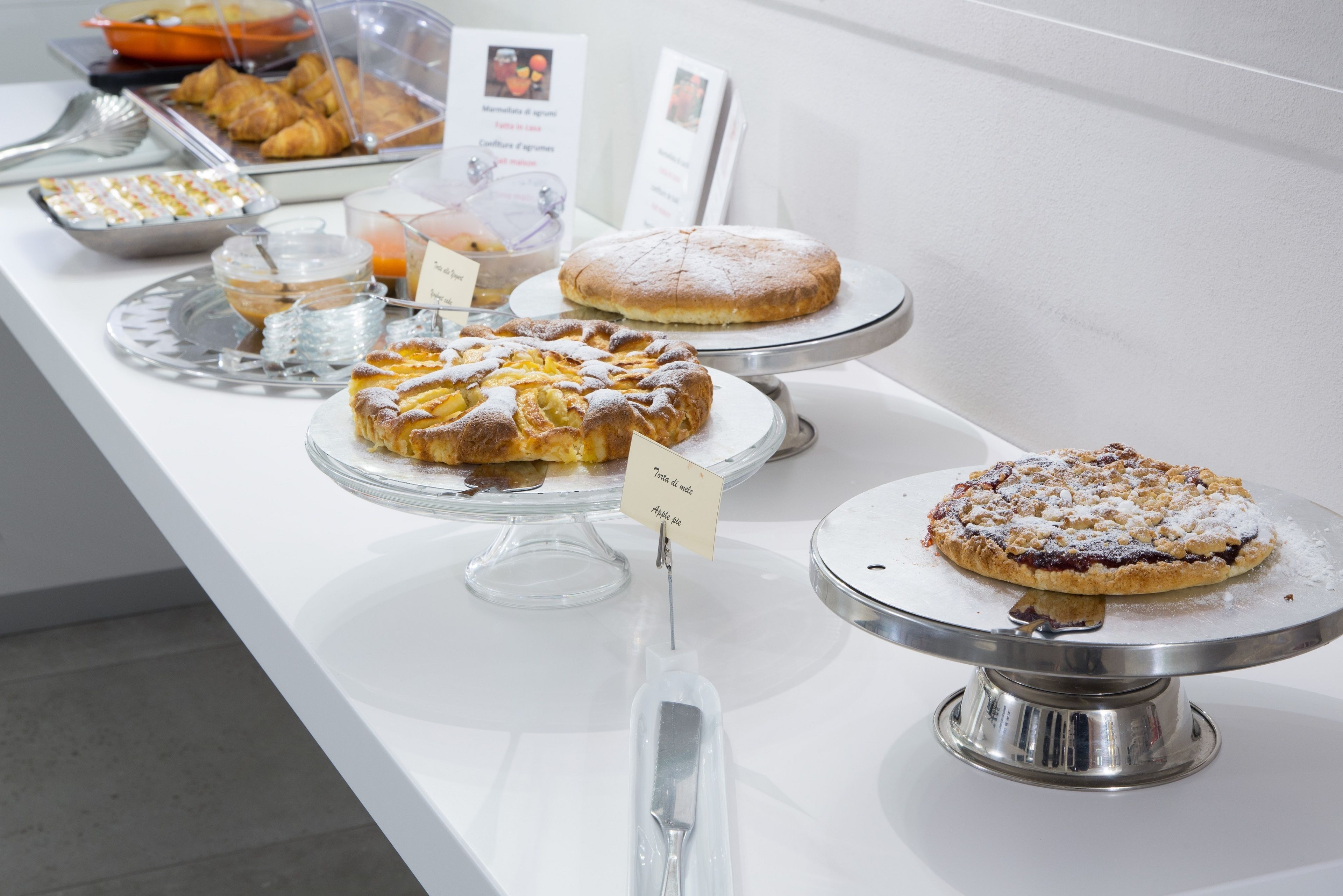 daily buffet breakfast (eur 8 per person)