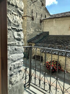 Balcony - Hotel Alla Posta (Saint-Vincent)