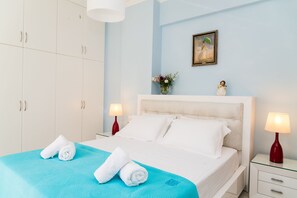 In-room safe, iron/ironing board, rollaway beds, free WiFi - Edelweiss Hotel (Zakynthos)