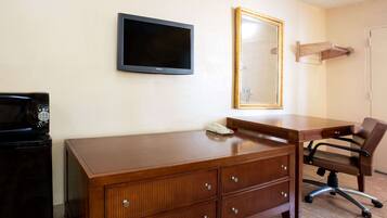 Blackout curtains, rollaway beds, free WiFi, bed sheets