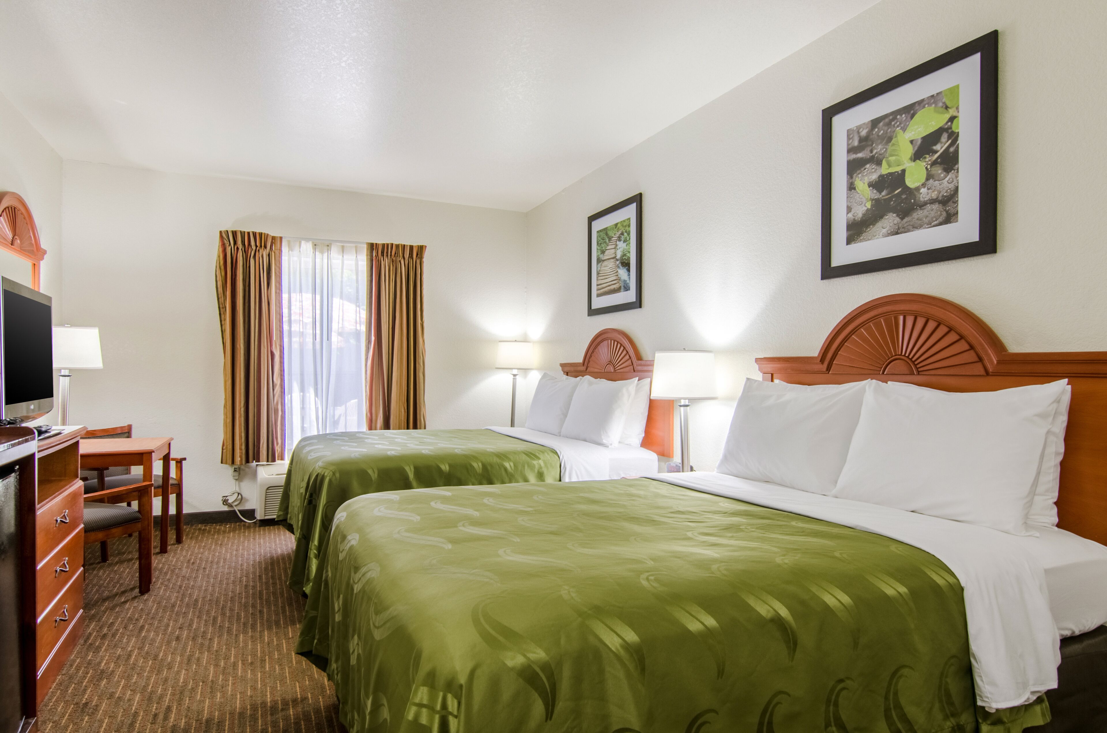 standard room, 2 queen beds, non smoking | desk, iron/ironing board, free cots/infant beds, rollaway beds