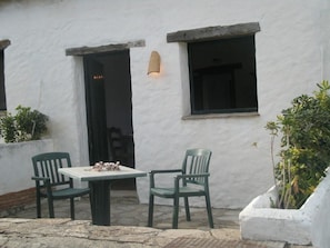 Terrace/patio - Hotel El Horcajo (Montecorto)
