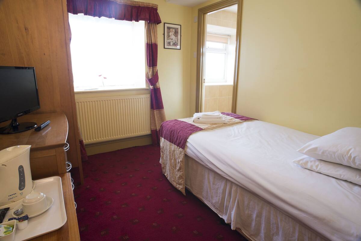 Blackout curtains, iron/ironing board (on request), free WiFi