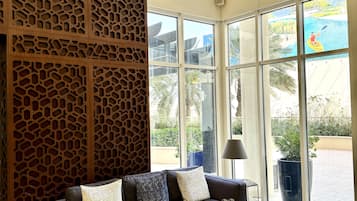Lobby sitting area