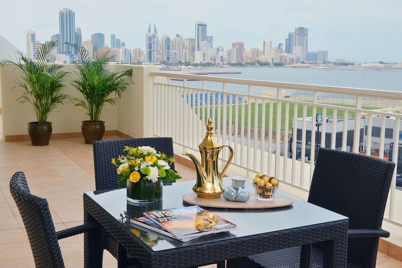 Grand-Suite, 3 Schlafzimmer (Deluxe) | Terrasse/Patio