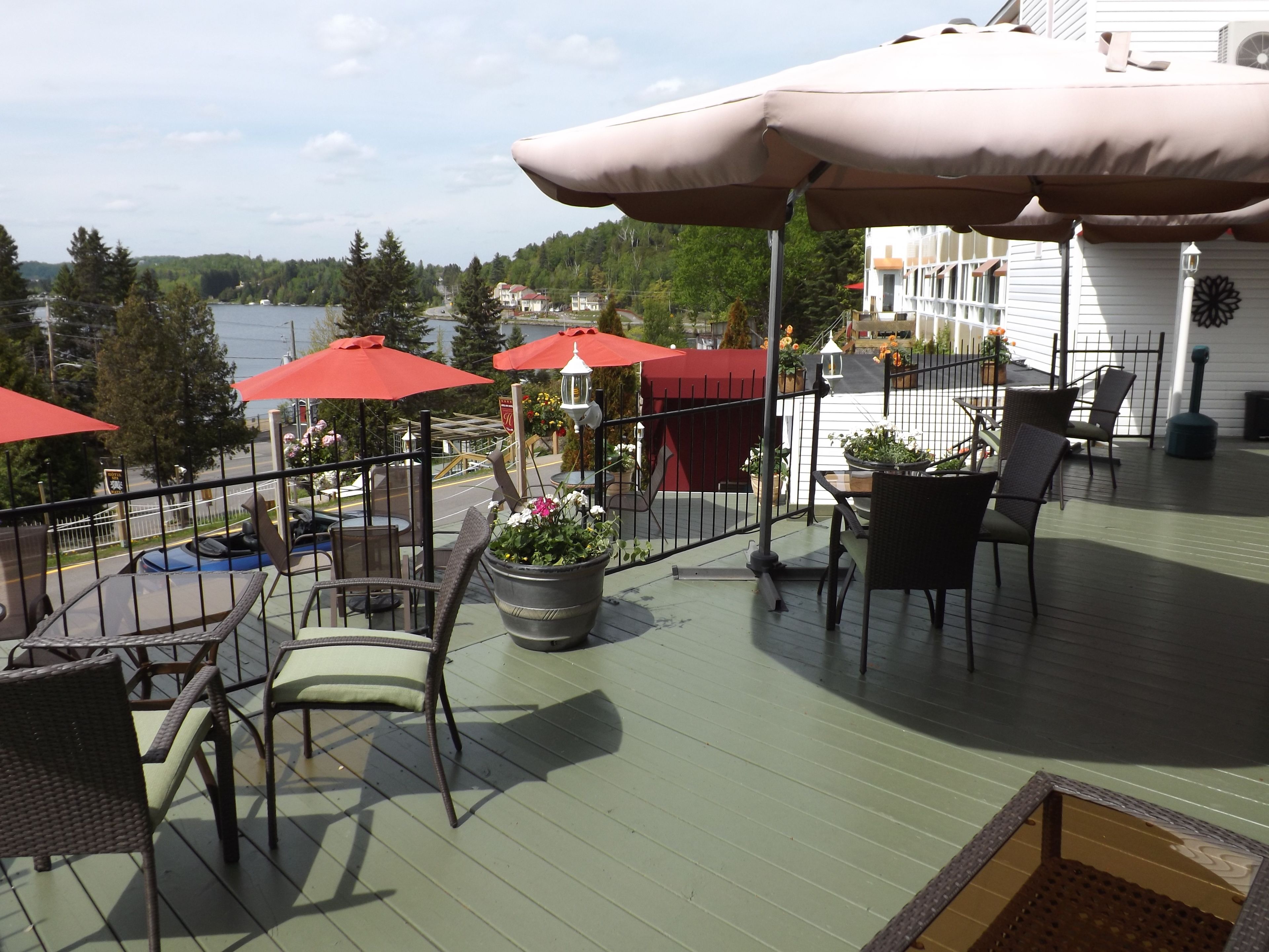 Vue depuis l’hébergement