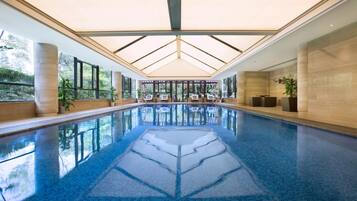 Indoor pool, outdoor pool