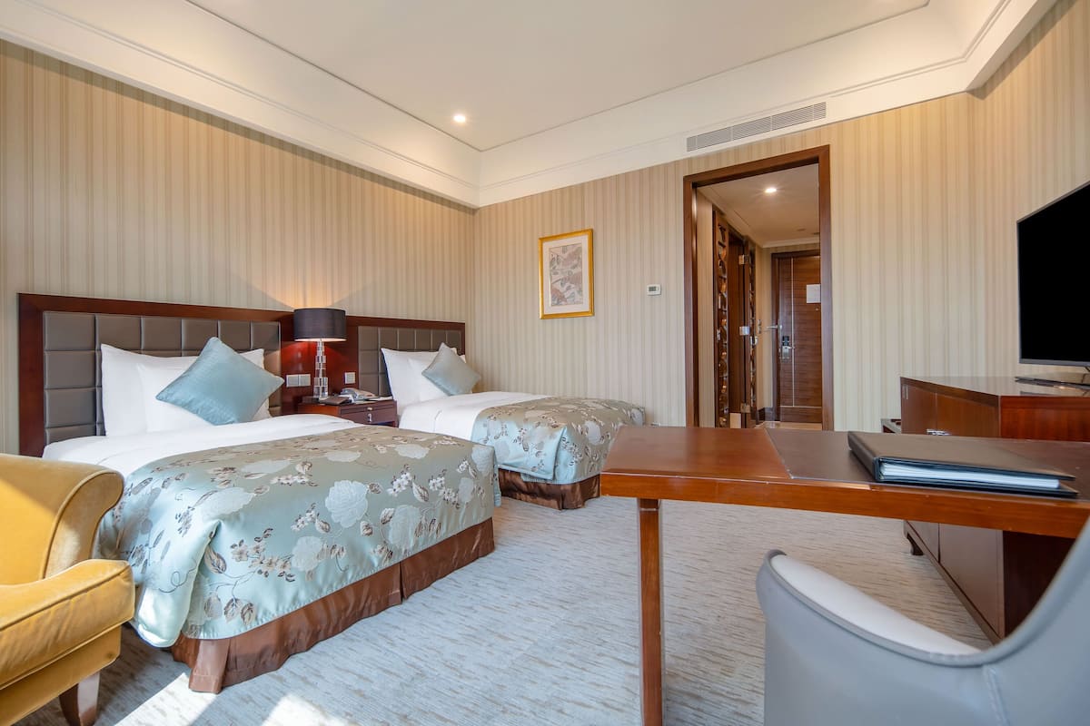 Biancheria da letto ipoallergenica, minibar, una cassaforte in camera