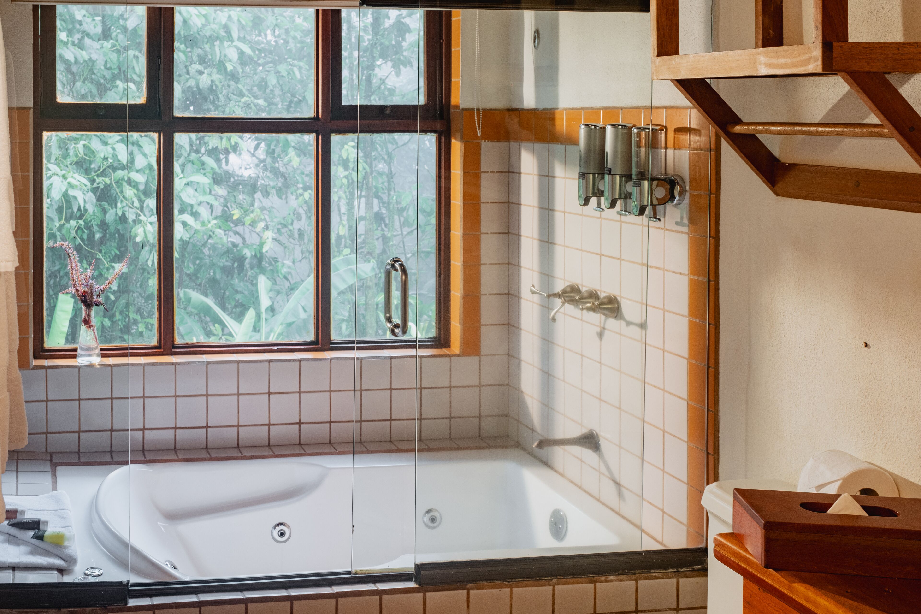 family suite | bathroom | eco-friendly toiletries, hair dryer