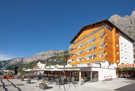 Terraza o patio. Hotel Römerhof