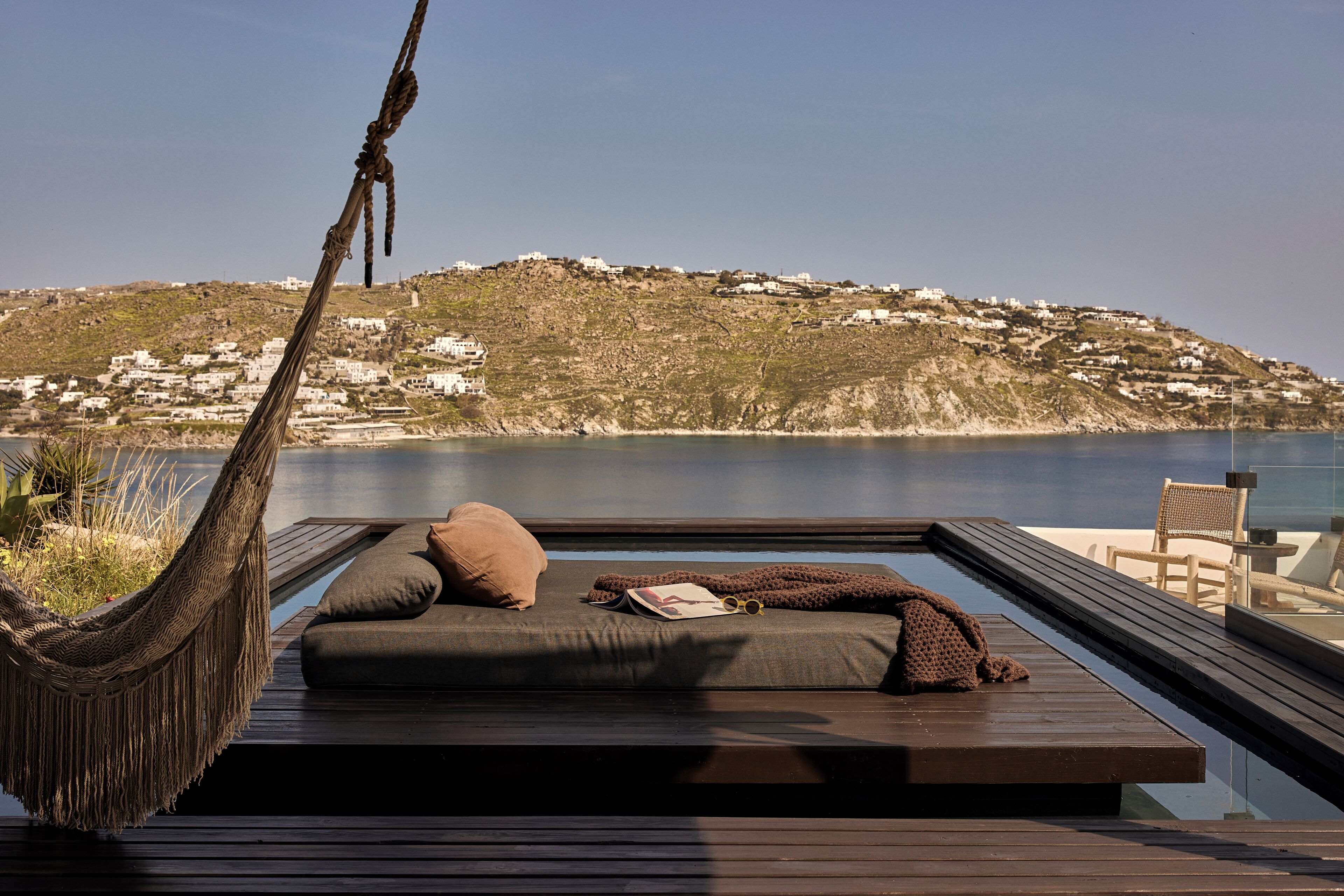 Ananea Suite Private Pool & Panoramic Sea View | Sábanas de algodón egipcio, ropa de cama de alta calidad y edredón 