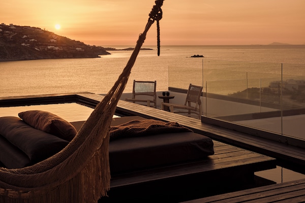 Ananea Suite Private Pool & Panoramic Sea View | Egyptian cotton sheets, premium bedding, down comforters, pillowtop beds