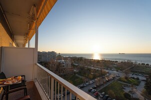 Uitzicht vanuit accommodatie