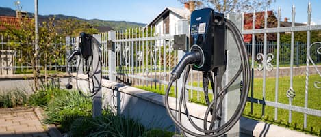 Fassade der Unterkunft