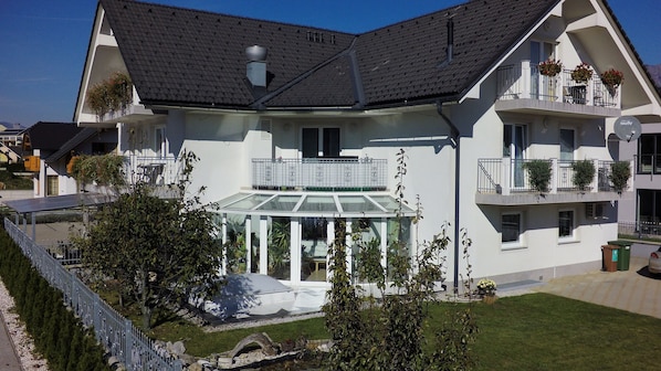 Fassade der Unterkunft