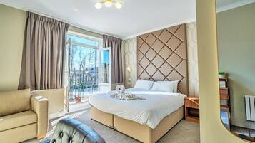 Executive Room, River View | 1 bedroom, desk, iron/ironing board, free WiFi