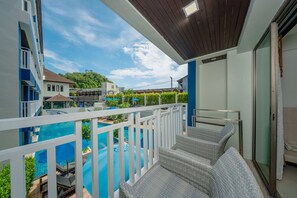 Habitación Deluxe, balcón | Terraza o patio