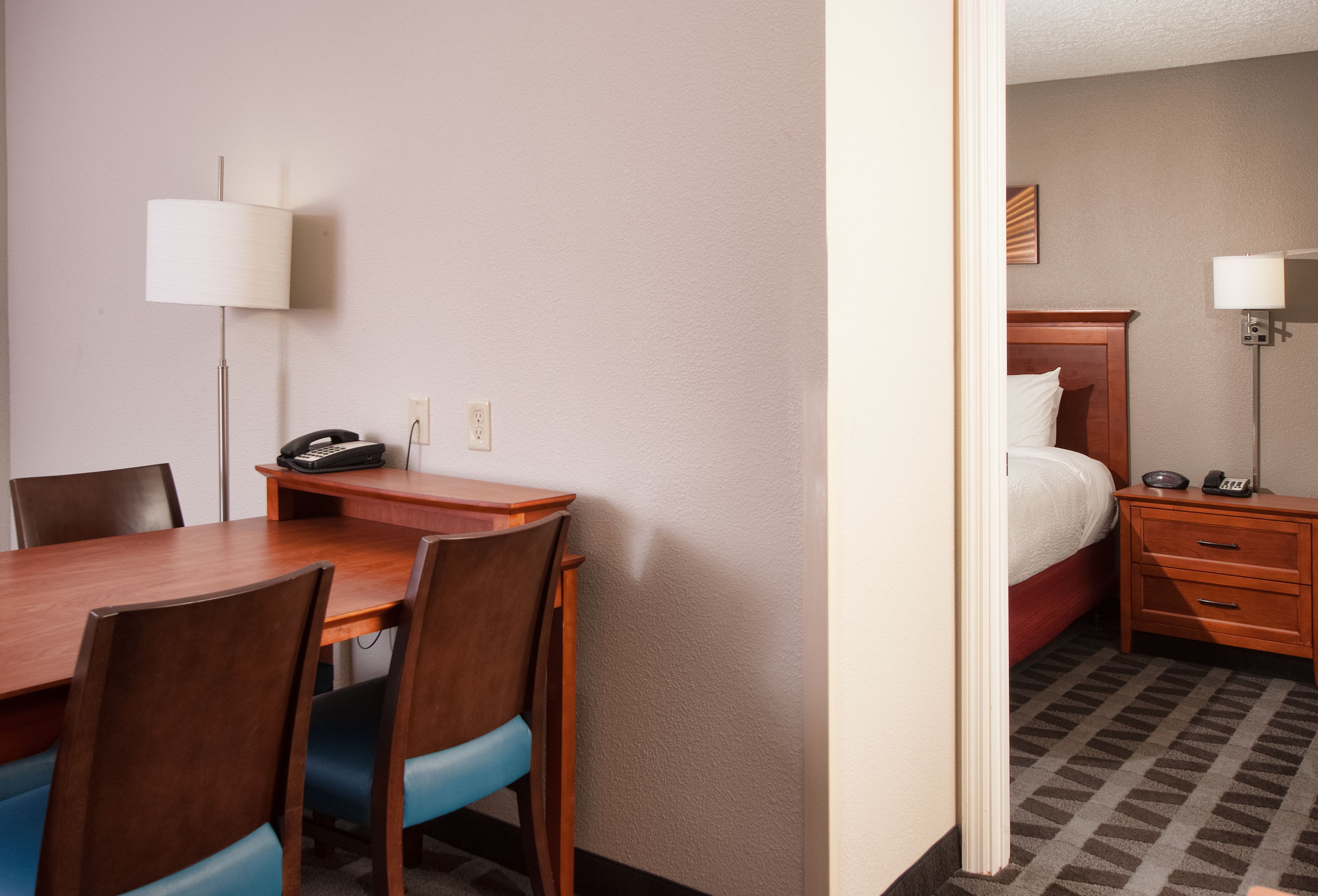 pillow-top beds, in-room safe, desk, blackout curtains