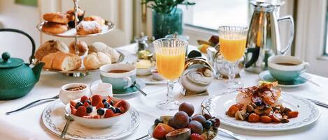 Dagelijks Engels ontbijt (EUR 30 per persoon)