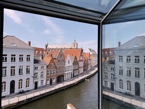 Junior Suite, Canal View | View from room - Hotel Van Cleef (Bruges)