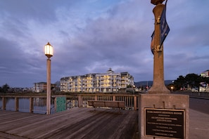 Front of property - evening/night