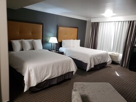 Standard Double Room, 2 Queen Beds | Premium bedding, pillowtop beds, desk, blackout drapes