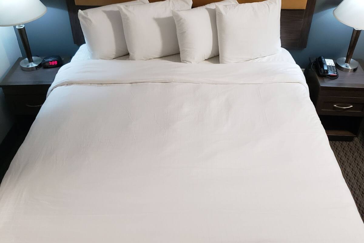 standard room, 1 king bed | premium bedding, pillow-top beds, desk, blackout curtains