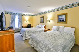 Premium bedding, individually decorated, individually furnished, desk