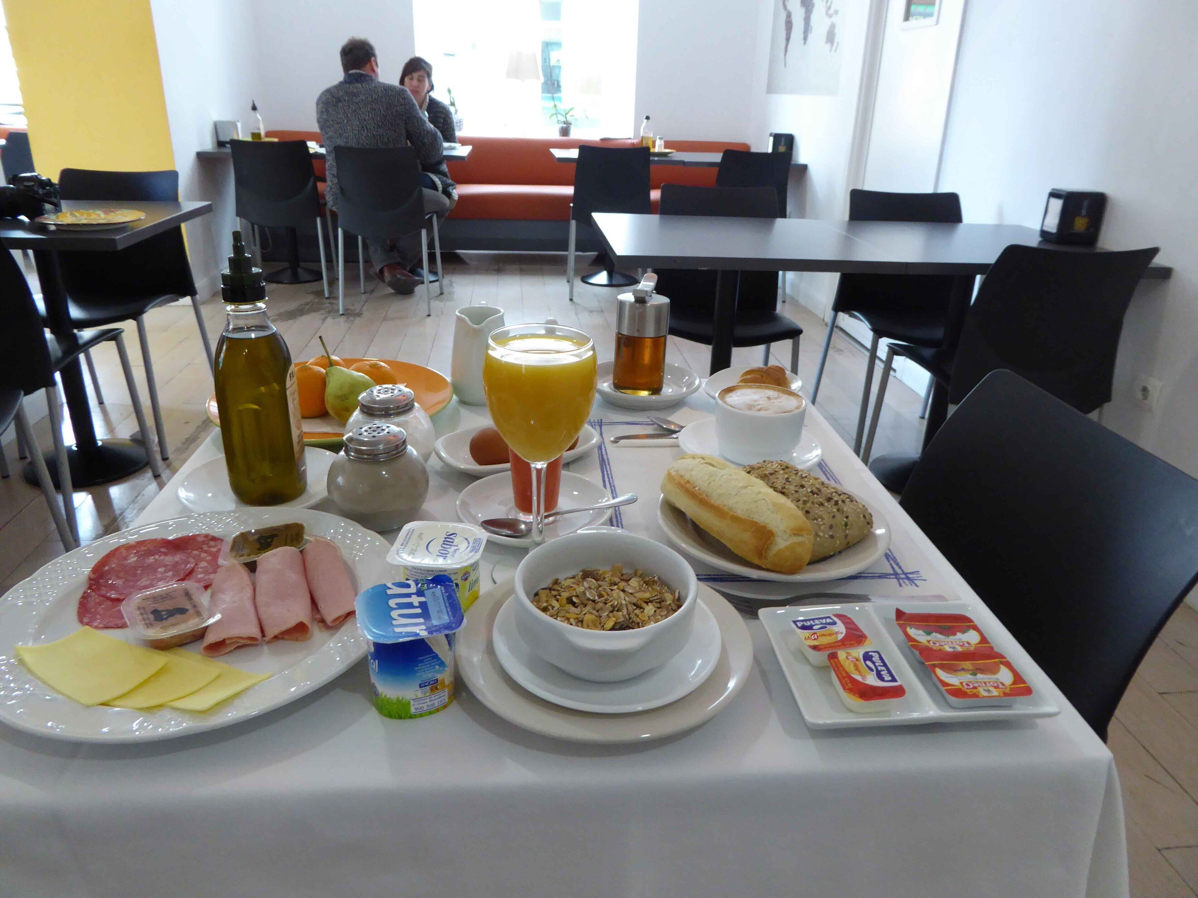 Daily buffet breakfast (EUR 10 per person)