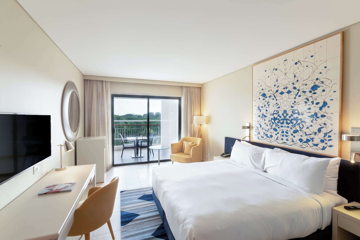 Premium bedding, memory-foam beds, minibar, in-room safe