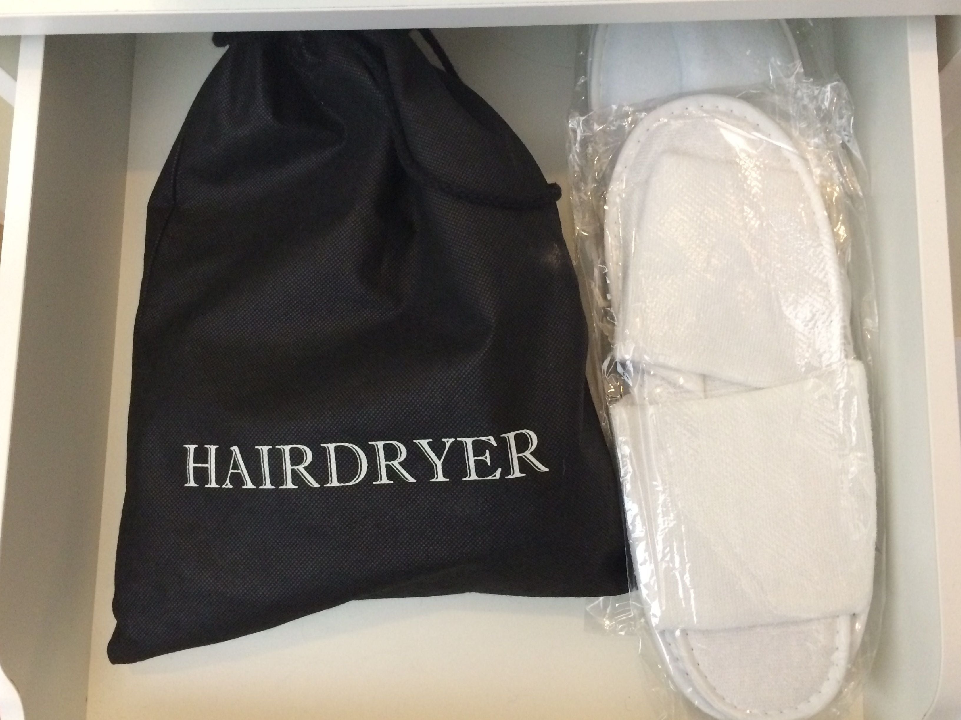 shower, eco-friendly toiletries, hair dryer, towels