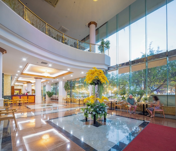 Sala de estar en el lobby