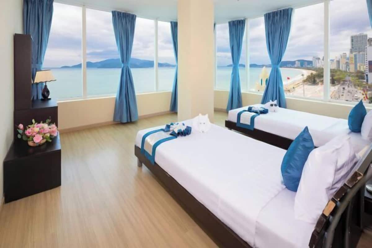 1 phòng ngủ, nệm cao su hoạt tính (memory foam), minibar